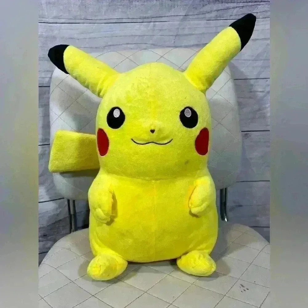Pokemon Pikachu Yellow Plush Doll Backpack - 18"